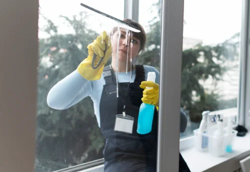 Nettoyage de vitres intérieures et extérieures à Basville